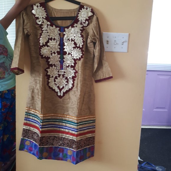 Brand New. Cotton 3 piece suit set. Size 34. Fully Stitched. - Picture 3 of 3